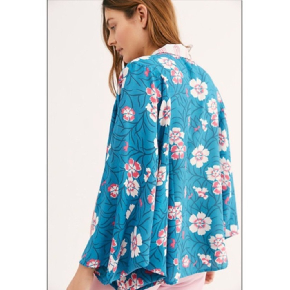 Free people short kimono one size - Picture 3 of 6